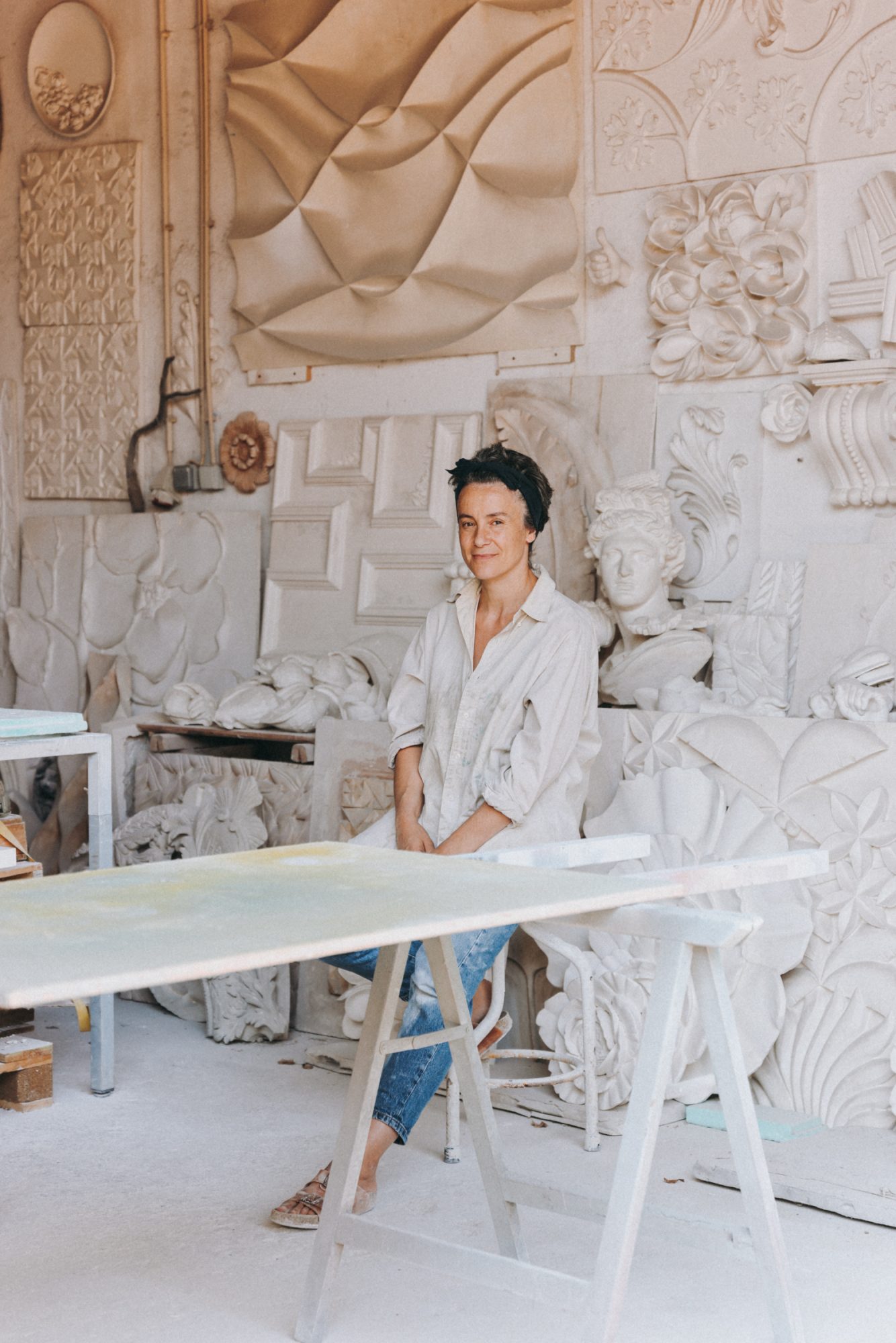 Iva Viana, sculptor with a passion<br>for the matter